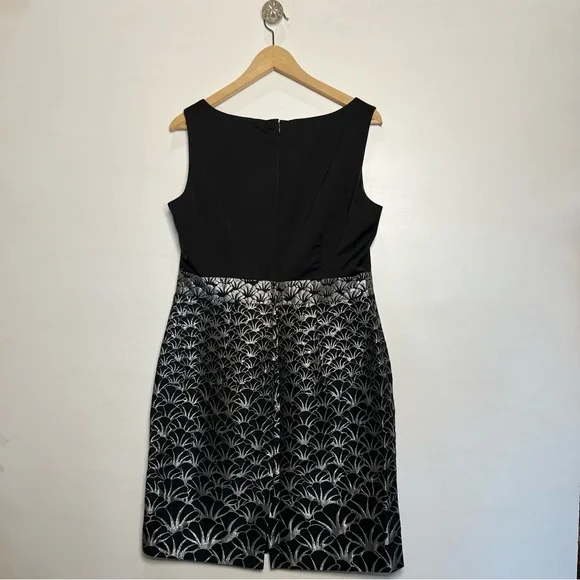 H&M Black Dress with Silver Pattern - Picture 13 of 16